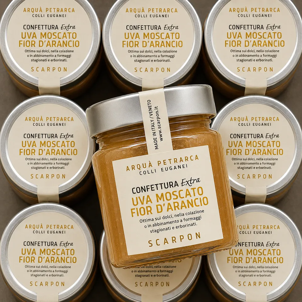Confettura di Uva Moscato Fior d'Arancio