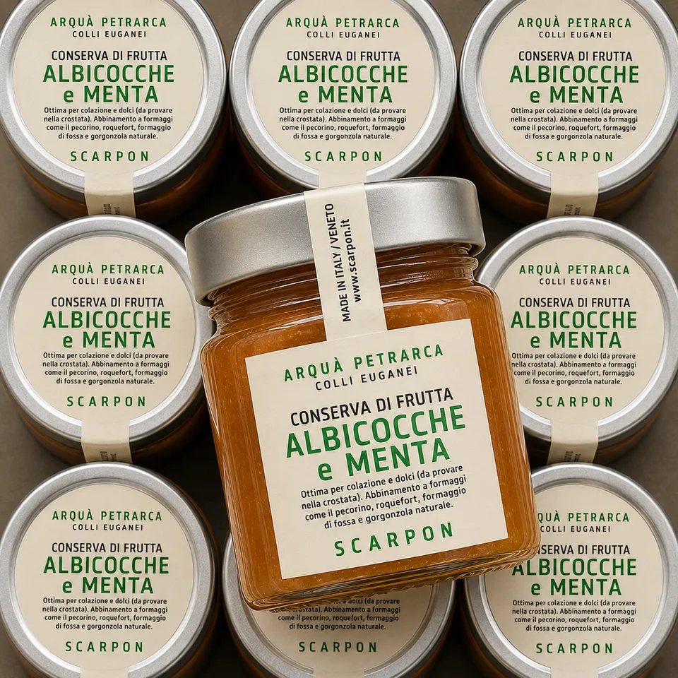 Confettura di Albicocche e Menta