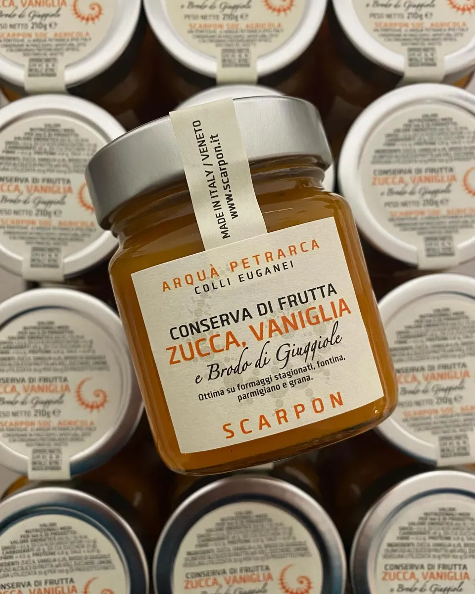 Confettura di Zucca, Vaniglia e Brodo di Giuggiole