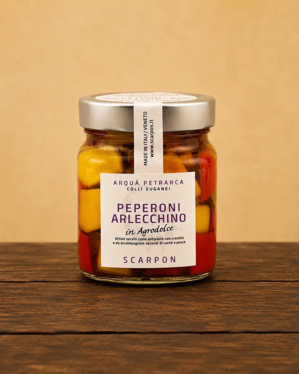 Peperoni Arlecchino in Agrodolce